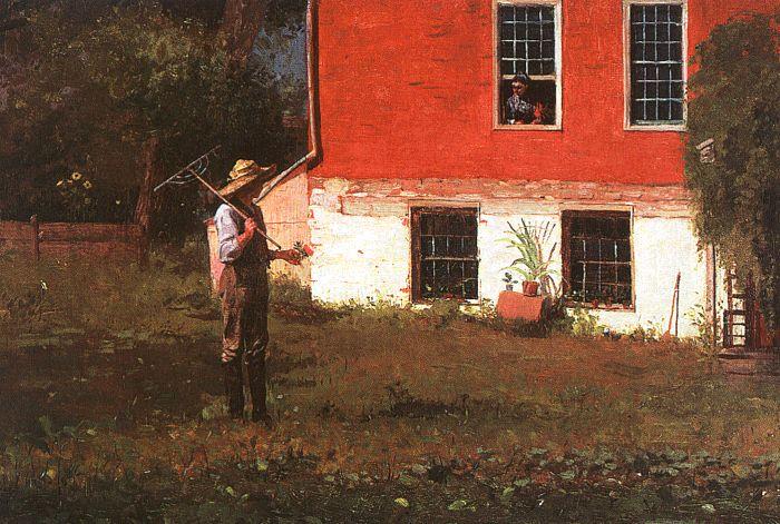 Winslow Homer The Rustics oil painting image